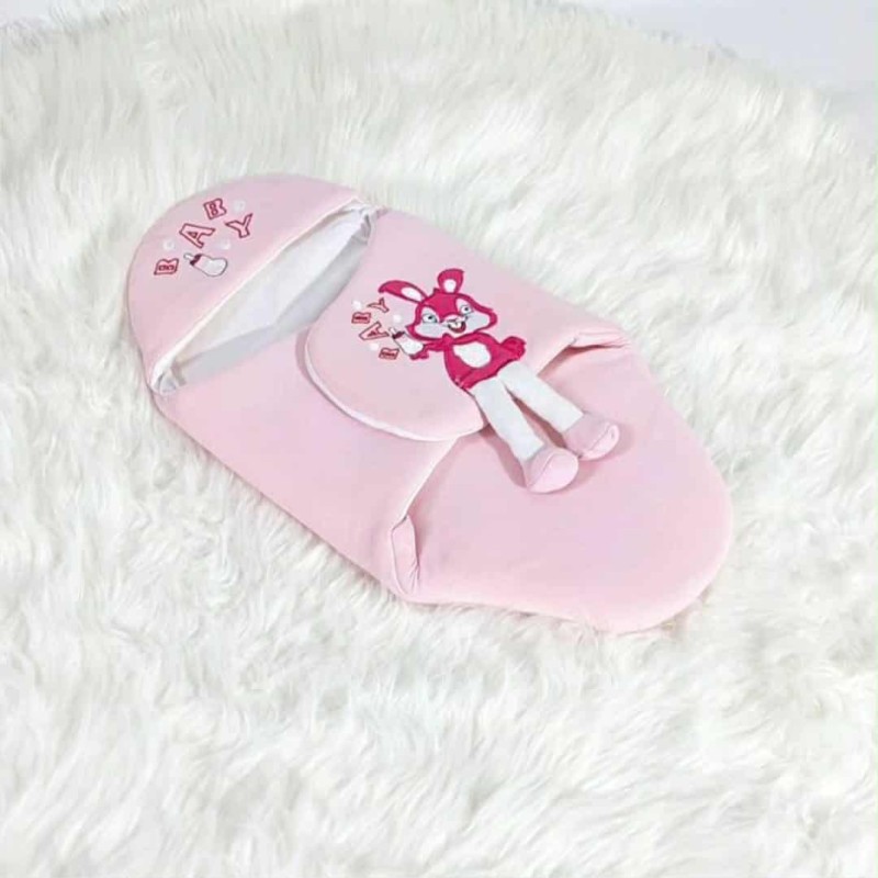 WarmNest Pink Colour Baby Blanket