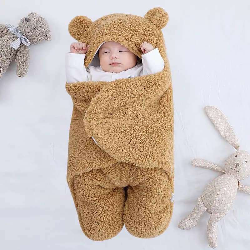 (Brown) ওরিজিনাল চায়না Baby Blanket