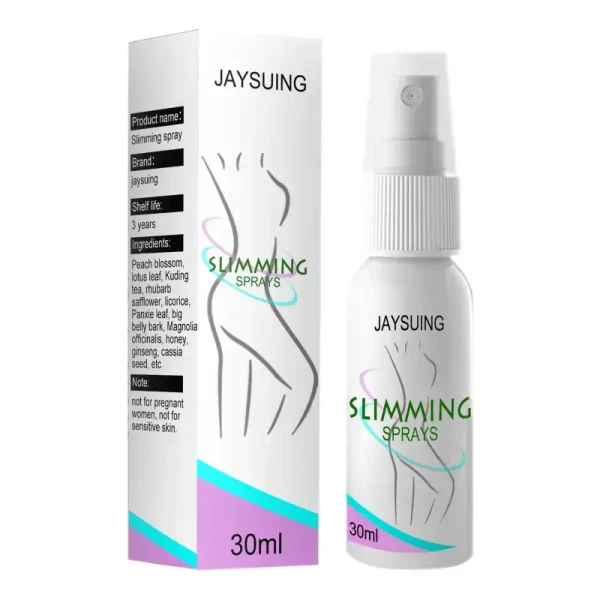 Jaysuing Belly Fat Burning Slimming Spray Weight Loss Body Leg Waist
