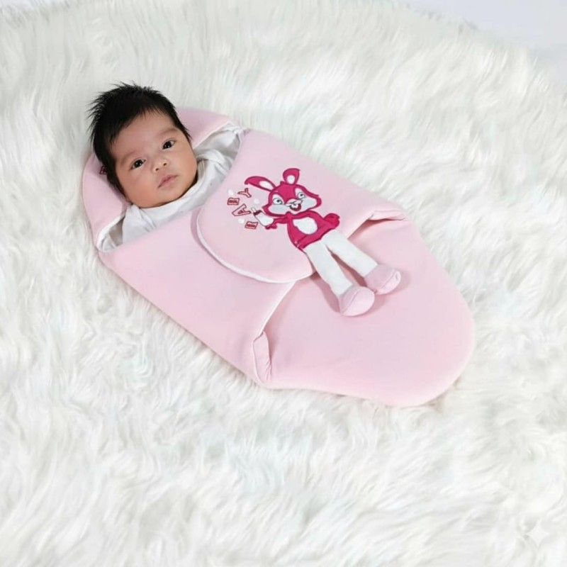 WarmNest Pink Colour Baby Blanket